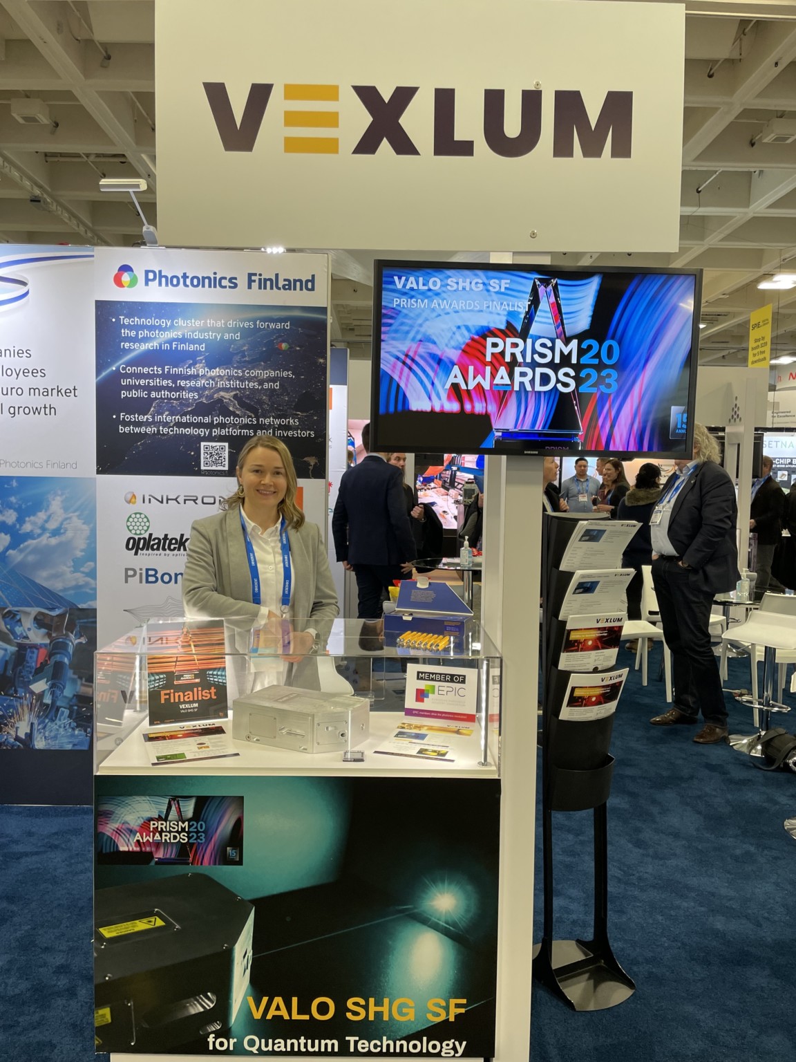 Photonics West 2023 Hall F, Booth 4429 Vexlum